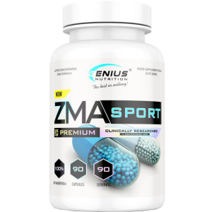 Вітаміни та мінерали Genius Nutrition ZMA Sport 90 капсул (5402961054262)