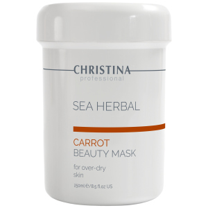 Морквяна маска краси Christina Sea Herbal Beauty Mask Carrot 250 мл (7290100360781) краща модель в Івано-Франківську