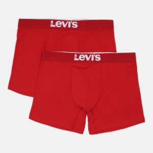 Трусы-шорты Levi's 905001001-186 L 2 шт Красные (8718824822716)