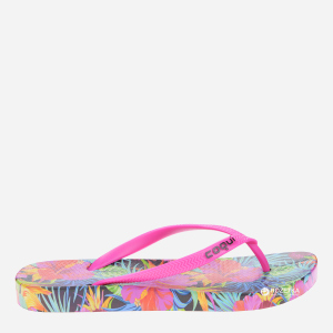 В'єтнамки Coqui 1327 36 23 см Jungle flowers/Fuchsia (8595662618479) краща модель в Івано-Франківську