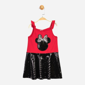 Сарафан Disney Minnie Mouse MN15539 92 см Червоний із чорним (8691109789648) краща модель в Івано-Франківську