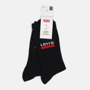 Набор носков Levi's 903013001-200 35-38 2 пары Black (8718824835341) в Ивано-Франковске