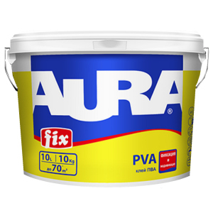 Клей AURA FIX PVA контактный 10кг лучшая модель в Ивано-Франковске