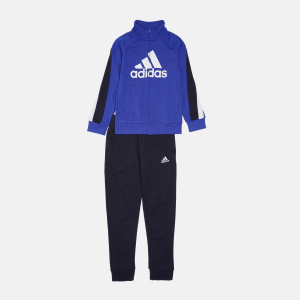 хорошая модель Спортивный костюм детский Adidas B Bos Cot Ts GT0339 146-152 см Boblue/Legink/White (4064056709092)