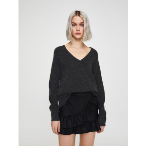 Пуловер Pull & Bear 5553/320/807 S Серый (SZ05553320807026) лучшая модель в Ивано-Франковске