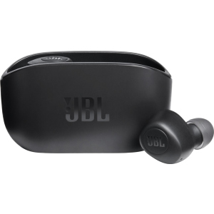 Навушники JBL Wave 100 TWS Black (JBLW100TWSBLK) краща модель в Івано-Франківську