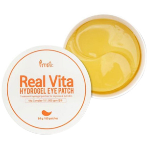 Гидрогелевые патчи для глаз Prreti Real Vita Hydrogel Eye Patch с витамином С 60 шт (8809541199240) лучшая модель в Ивано-Франковске