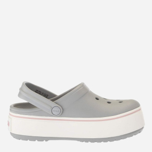 Кроки Crocs Jibbitz Crocband Platform 205434-04M-M7/W9 39-40 24.6 см Світло-сірі (191448247666) в Івано-Франківську