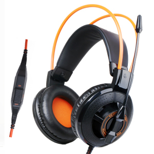 Навушники гарнітура накладні Somic G925 Black/Orange (9590009919)