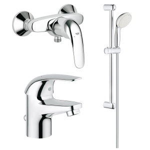 Набор смесителей Grohe Euroeco 123232S в Ивано-Франковске