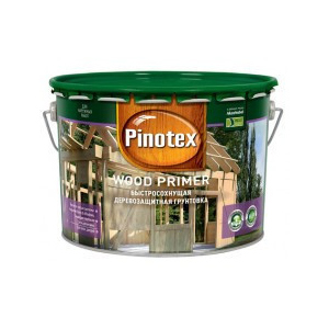 PINOTEX WOOD PRIMER Швидкосохнуча деревозахисна грунтовка, що глибоко вбирається, Безбарвна 10 л в Івано-Франківську