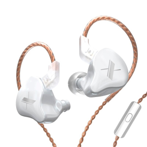 купити Навушники KZ ZS5 (EDX) з мікрофоном white