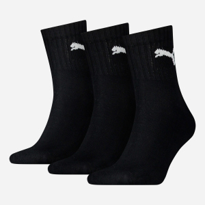 Набор носков Puma Unisex Short Crew Socks (3 Pack) 90611002 35/38 3 пары Black (8713537871143) ТОП в Ивано-Франковске