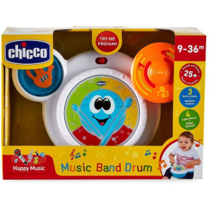 Игрушка музыкальная Chicco Music Band Drum (06993.10) лучшая модель в Ивано-Франковске