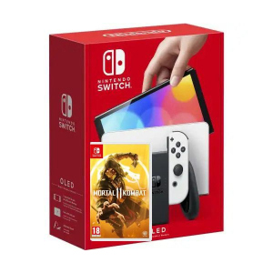 Nintendo Switch (OLED model) White + Гра Mortal Kombat 11 (російська версія) рейтинг