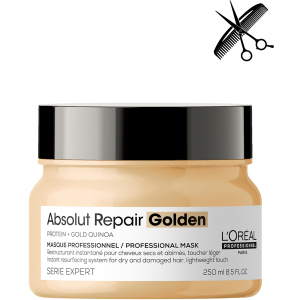 Професійна маска L'Oreal Professional Serie Expert Absolute Repair Gold для інтенсивного відновлення пошкодженого волосся без обтяження 250 мл (3474636975327) ТОП в Івано-Франківську