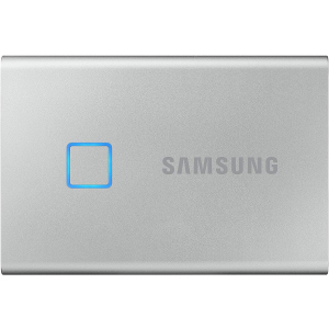 Samsung Portable SSD T7 TOUCH 2TB USB 3.2 Type-C (MU-PC2T0S/WW) External Silver в Івано-Франківську