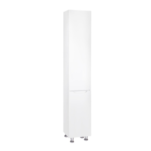 Пенал підлоговий Qtap Scorpio 350х1900х300 White з кошиком для білизни QT1475PN1901KRW в Івано-Франківську