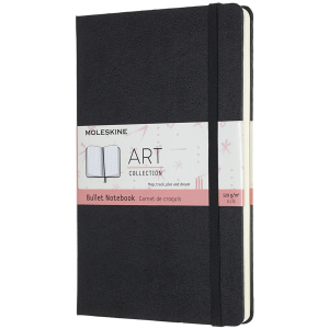 Записная книга Moleskine Art Bullet 13 х 21 см 160 страниц в точку Черная (8053853603357) в Ивано-Франковске