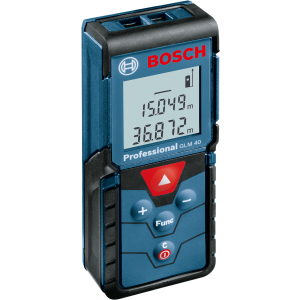 Лазерний далекомір Bosch Professional GLM 40 (0601072900) надійний