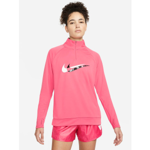 Спортивная кофта Nike W Nk Df Swsh Run Hz Mdlayr DD6841-622 M Розовая (195243293071) лучшая модель в Ивано-Франковске