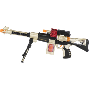 Іграшкова гвинтівка Same Toy Sharp Shooter снайперська на підставці зі світловими та звуковими ефектами (DF-14218BUt) (2340000003846) в Івано-Франківську