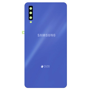 купити Задня кришка Samsung A750 (A7 2018) Blue, GH82-18103B Service Original