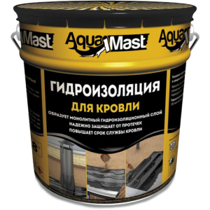 Мастика ТехноНИКОЛЬ AquaMast битумно-резиновая, 18 кг (IG7465053) ТОП в Ивано-Франковске
