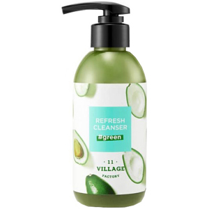 Детокс средство для очистки Village 11 Factory Refresh cleanser green 185 мл (8809587523894) лучшая модель в Ивано-Франковске