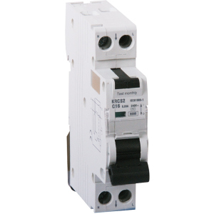 Дифференциальный автомат ONESTO 1п+N 32А 30mA тип AC/A RCBO (KRCS2) (6990150243003) лучшая модель в Ивано-Франковске