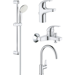 Набір змішувачів GROHE Start Curve 126748К (23805000+23768000+27598001+31554001) в Івано-Франківську