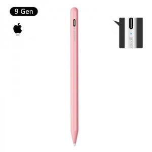 Стилус для планшета Apple iPad 2018-2021 Goojodoq 9 Gen Magnetic Type-C 1.2mm Pink в Ивано-Франковске