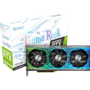 Відеокарта GF RTX 3080 10GB GDDR6X GameRock V1 Palit (NED3080U19IA-1020G) (LHR) ТОП в Ивано-Франковске