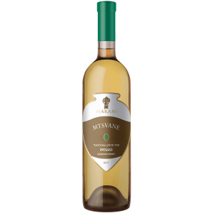 Вино Marani Qvevri Mtsvane белое сухое 0.75 л 13% (4867616022262)