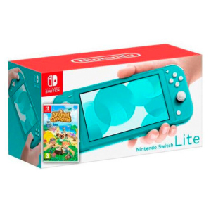 Портативна ігрова приставка Nintendo Switch Lite (Turquoise) + Гра Animal Crossing: New Horizons (російська версія) [60478] ТОП в Івано-Франківську