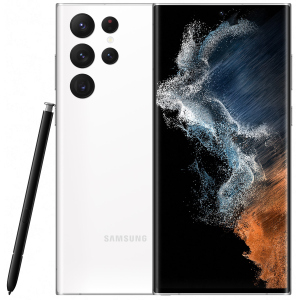 Мобильный телефон Samsung Galaxy S22 Ultra 12/256GB Phantom White (SM-S908BZWGSEK) ТОП в Ивано-Франковске