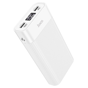 Портативний зарядний пристрій Power Bank Hoco J85 Wellspring 20000 mAh Білий ТОП в Івано-Франківську