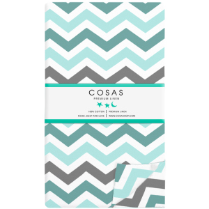 Підковдра Cosas Zigzag Mint-Grey 200х220 (4822052044322) в Івано-Франківську