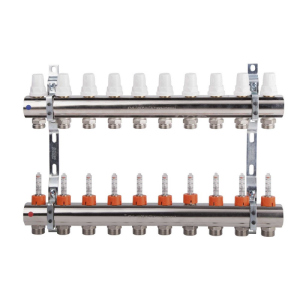 Колектор Icma 1" 10 виходів, з витратоміром №K013 краща модель в Івано-Франківську