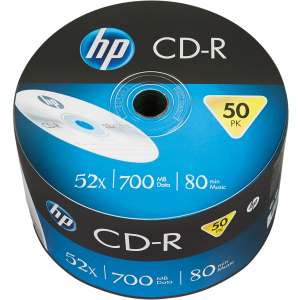 HP CD-R 700MB 52x 50 шт (69300) ТОП в Івано-Франківську