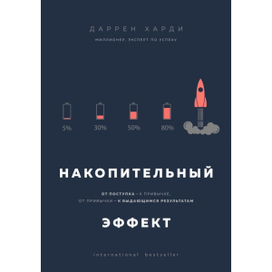 Накопичувальний ефект. Від вчинку - до звички, від звички - до визначних результатів - Харді Д. (9789669934369) краща модель в Івано-Франківську