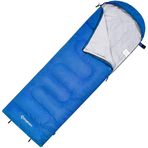 Спальний мішок KingCamp Oasis 250XL Left Blue (KS3222_BLUE_L) краща модель в Івано-Франківську