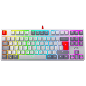 Клавіатура провідна Xtrfy K4 TKL RGB Kailh Red USB Retro UKR RUS (XG-K4-RGB-TKL-RETRO-RRUS) в Івано-Франківську