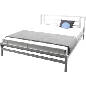 Двоспальне ліжко Eagle Glance 140 х 200 White (Е3247) краща модель в Івано-Франківську