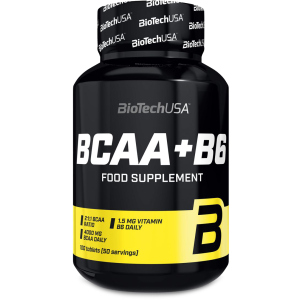 Амінокислоти Biotech BCAA+b6 100 таблеток ТОП в Івано-Франківську