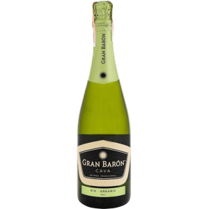 Вино ігристе Gran Baron Cava Brut Organic Bio біле брют 0.75 л 11.5% (8413216101270)