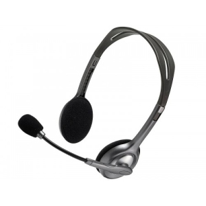 Навушники Logitech H110 Stereo Headset with 2*3pin jacks (981-000271)