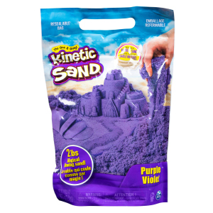 Пісок для дитячої творчості Kinetic Sand Colour Фіолетовий 907 г (71453P) в Івано-Франківську