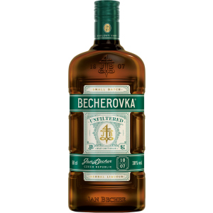 Лікерна настойка на травах Becherovka Unfiltered 0.5 л 38% (8594405103159) краща модель в Івано-Франківську