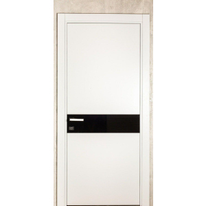 Межкомнатная дверь Gradius 600х2010 белая со вставкой ТОП в Ивано-Франковске